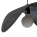 Lampadario Nero Alluminio 220-240 V 62 x 34 x 30 cm