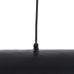 Lampadario Nero Alluminio 220-240 V 62 x 34 x 30 cm