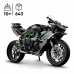 Bouwspel Lego Technic 42170 Kawasaki Ninja H2R Zwart 643 Onderdelen