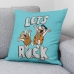 Fodera per cuscino The Flintstones Let's Rock A Multicolore 45 x 45 cm