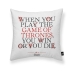 Capa de travesseiro Game of Thrones Play Got A Multicolor 45 x 45 cm