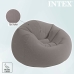 Fotel dmuchany Intex Szary 107 x 69 x 104 cm (6 Sztuk)