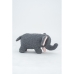 Peluche Crochetts Bebe Castanho Elefante 27 x 13 x 11 cm