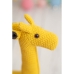 Peluche Crochetts AMIGURUMIS MINI Giallo Giraffa 53 x 55 x 16 cm