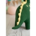 Knuffel Crochetts AMIGURUMIS MAXI Groen Dinosaurus 78 x 103 x 29 cm