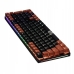 Teclado Mad Catz S.T.R.I.K.E. 11 Preto Vermelho