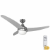 Ventilateur de Plafond avec Lumière EDM 33804 Egeo Argenté 60 W