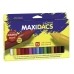 Creioane ceară colorate Alpino Maxidacs Multicolor (24 Unități)
