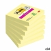 Klistrelapper Post-it Super Sticky Gul 76 x 76 mm 6 Deler (24 enheter)