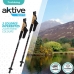 Set di 2 bastoncini da trekking Aktive 5 x 135 x 5 cm (6 Unità)