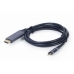Adapter HDMI u DVI GEMBIRD CC-USB3C-HDMI-01-6 Crna/Siva 1,8 m