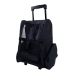 Huisdierenrugzak met wielen Gloria Trolley Trip Zwart 36 x 30 x 49 cm