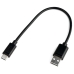 USB-C-kabel till USB Unitek Y-C480BK Vit 25 cm