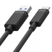 USB-C-kabel till USB Unitek Y-C480BK Vit 25 cm