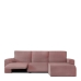 Hoes voor chaise longue met korte armleuning rechts Eysa JAZ Roze 120 x 120 x 360 cm