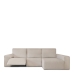 Rivestimento per chaise longue braccio lungo destro Eysa JAZ Beige 180 x 120 x 360 cm