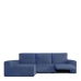 Sohvapöydän päällinen, jossa on lyhyt pitkä vasen käsivarsi Eysa JAZ Sininen 180 x 120 x 360 cm