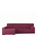 Hoes voor chaise longue met lange armleuning links Eysa TROYA Bordeaux 170 x 110 x 310 cm