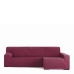 Skydd för chaise longue med lång högerarm Eysa TROYA Bordeaux 170 x 110 x 310 cm