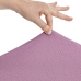 Κάλυμμα για καναπέ με σκαμπό αριστερό μεγάλο μπράτσο Eysa BRONX Ροζ 170 x 110 x 310 cm