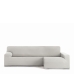 Capa para chaise longue de braço comprido direito Eysa BRONX Branco 170 x 110 x 310 cm