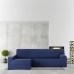 Κάλυμμα για καναπέ με σκαμπό αριστερό μεγάλο μπράτσο Eysa BRONX Μπλε 170 x 110 x 310 cm