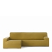 Hoes voor chaise longue met lange armleuning links Eysa BRONX Mosterd 170 x 110 x 310 cm