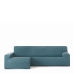Sohvapöydän päällinen, jossa on lyhyt pitkä vasen käsivarsi Eysa BRONX Smaragdin vihreä 170 x 110 x 310 cm