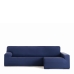 Sohvapöydän päällinen, jossa on pitkä oikea käsivarsi Eysa BRONX Sininen 170 x 110 x 310 cm