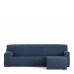 Capa para chaise longue de braço curto esquerdo Eysa TROYA Azul 170 x 110 x 310 cm