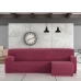 Rivestimento per chaise longue a braccio corto sinistra Eysa TROYA Bordeaux 170 x 110 x 310 cm