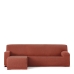 Κάλυμμα για καναπέ με σκαμπό αριστερό μικρό μπράτσο Eysa TROYA Πορτοκαλί 170 x 110 x 310 cm