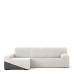 Left long arm chaise longue cover Eysa JAZ White 180 x 120 x 360 cm