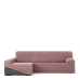 Hoes voor chaise longue met lange armleuning links Eysa JAZ Roze 180 x 120 x 360 cm