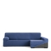 Right long arm chaise longue cover Eysa JAZ Blue 180 x 120 x 360 cm