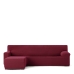 Sohvapöydän päällinen, jossa on lyhyt vasen käsivarsi Eysa JAZ Burgundi 120 x 120 x 360 cm