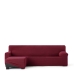 Sohvapöydän päällinen, jossa on lyhyt vasen käsivarsi Eysa JAZ Burgundi 120 x 120 x 360 cm