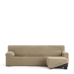 Funda para chaise longue de brazo corto derecho Eysa JAZ Beige 120 x 120 x 360 cm