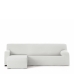 Rivestimento per chaise longue a braccio corto sinistra Eysa BRONX Bianco 110 x 110 x 310 cm