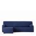 Housse pour chaise longue accoudoir long gauche Eysa BRONX Bleu 110 x 110 x 310 cm