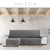 Sofa Cover Eysa VALERIA Anthracite Dark grey 100 x 110 x 240 cm