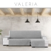 Sofa Cover Eysa VALERIA Grey 100 x 110 x 240 cm