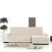 Dīvāna pārvalks Eysa MID Balts 100 x 110 x 240 cm