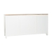 Aparador DKD Home Decor Branco Castanho 180 x 45 x 90 cm