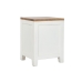 Table de Nuit DKD Home Decor Blanc Marron Acacia Bois de manguier 45 x 40 x 60 cm