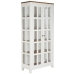 Stand Prezentare DKD Home Decor Geam Salcâm Lemn de mango 90 x 40 x 190 cm