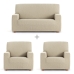 Sofa hoes set Eysa TROYA Wit 70 x 110 x 210 cm 3 Onderdelen