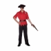 Costume per Adulti My Other Me Rosso Pirata M/L (4 Pezzi)