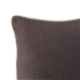 Housse de coussin HappyFriday HF Living Piping Felt Bordeaux 50 x 50 cm