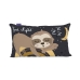 Capa de travesseiro HappyFriday Moshi Moshi Sleepy Sloth Multicolor 50 x 30 cm